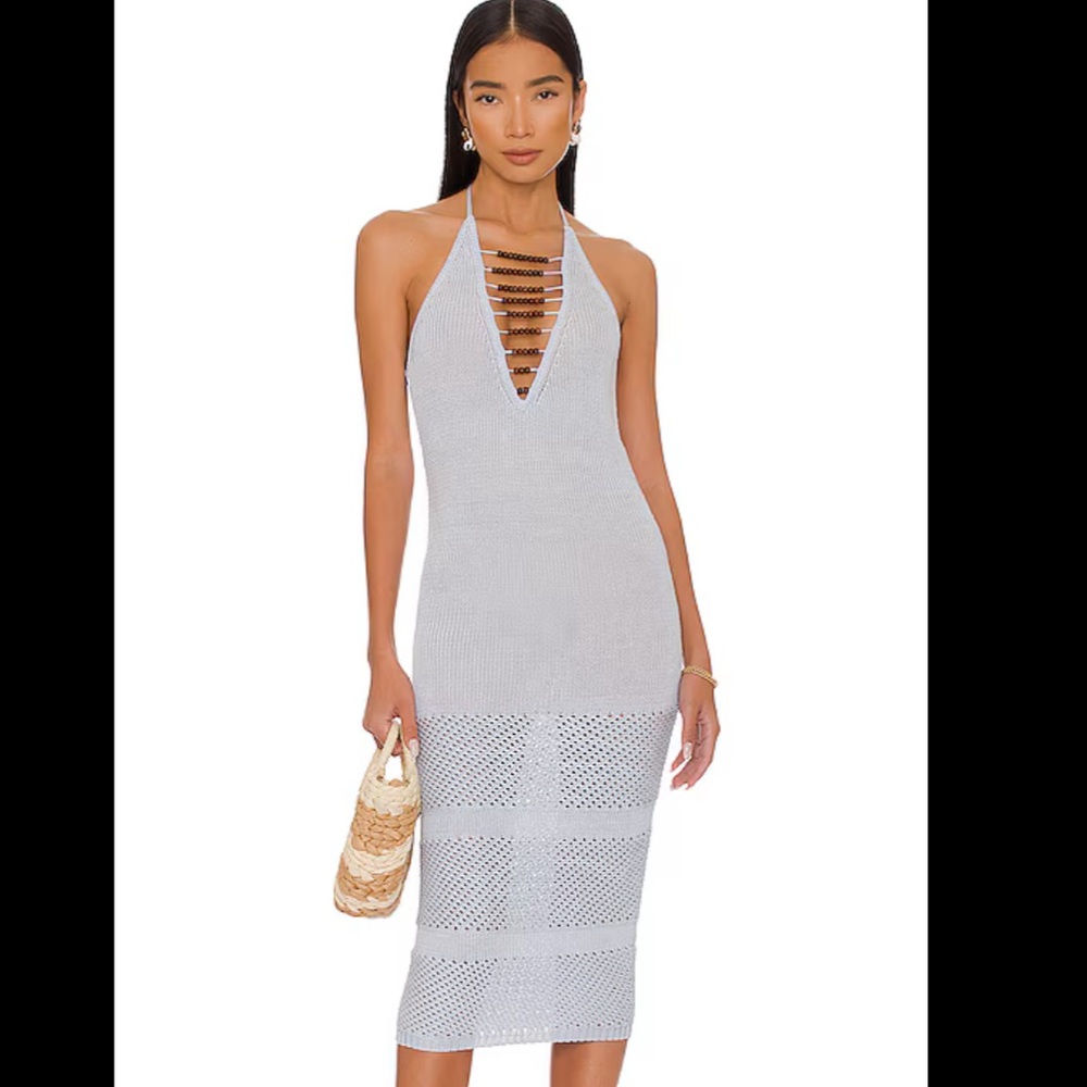 X REVOLVE Acadia Beaded Knit
Midi Dress in Blue
House of Harlow 1960